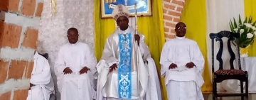 PRISE DE POSSESSION CANONIQUE DU DIOCESE DE NGOZI PAR S.E. MGR GEORGES BIZIMANA