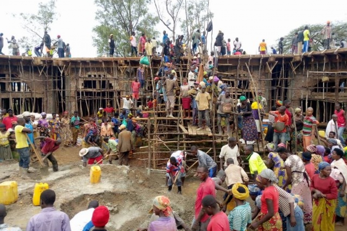 CONSTRUCTION D’UNE EGLISE PAROISSIALE A CIBITOKE