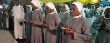 PROFESSION DES SŒURS BENEDICTINES DE LA PROVIDENCE