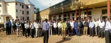 Le GrandSéminaire Saint Curé d’Ars en pèlerinage à Mont Sion Gikungu