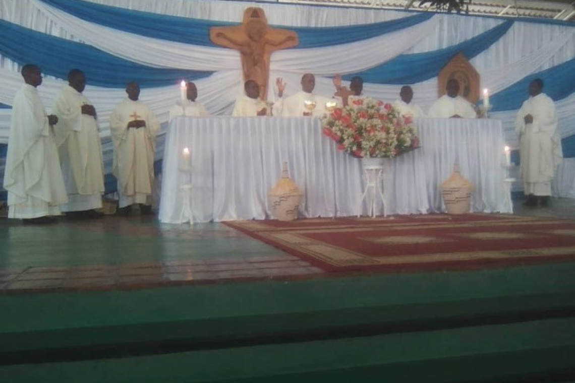 PELERINAGE DU GRAND SEMINAIRE SAINT CURE D’ARS A MONT SION GIKUNGU