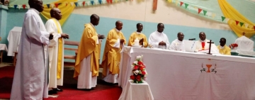MESSE D’ACTION DE GRACE EN PAROISSE MUKUNGU DU DIOCESE CATHOLIQUE DE BUBANZA