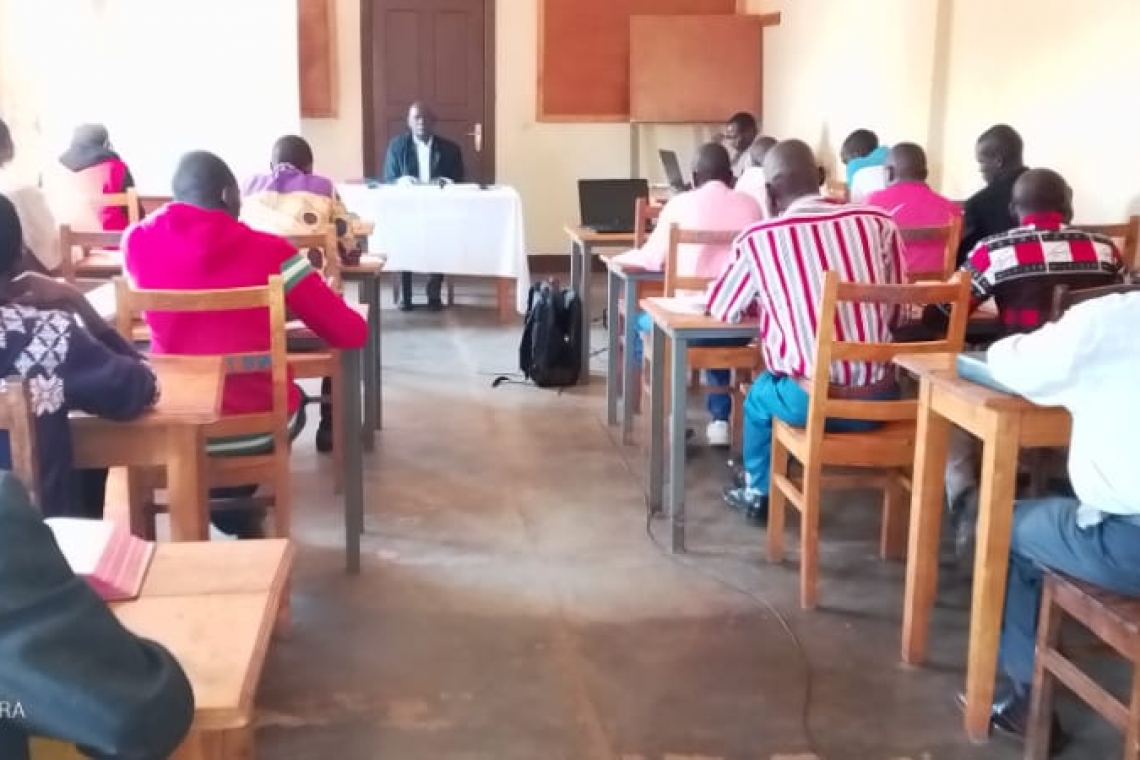 FORMATION BIBLIQUE DES CATECHISTES DU DIOCESE CATHOLIQUE DE MUYINGA DU 14-17/9/2020