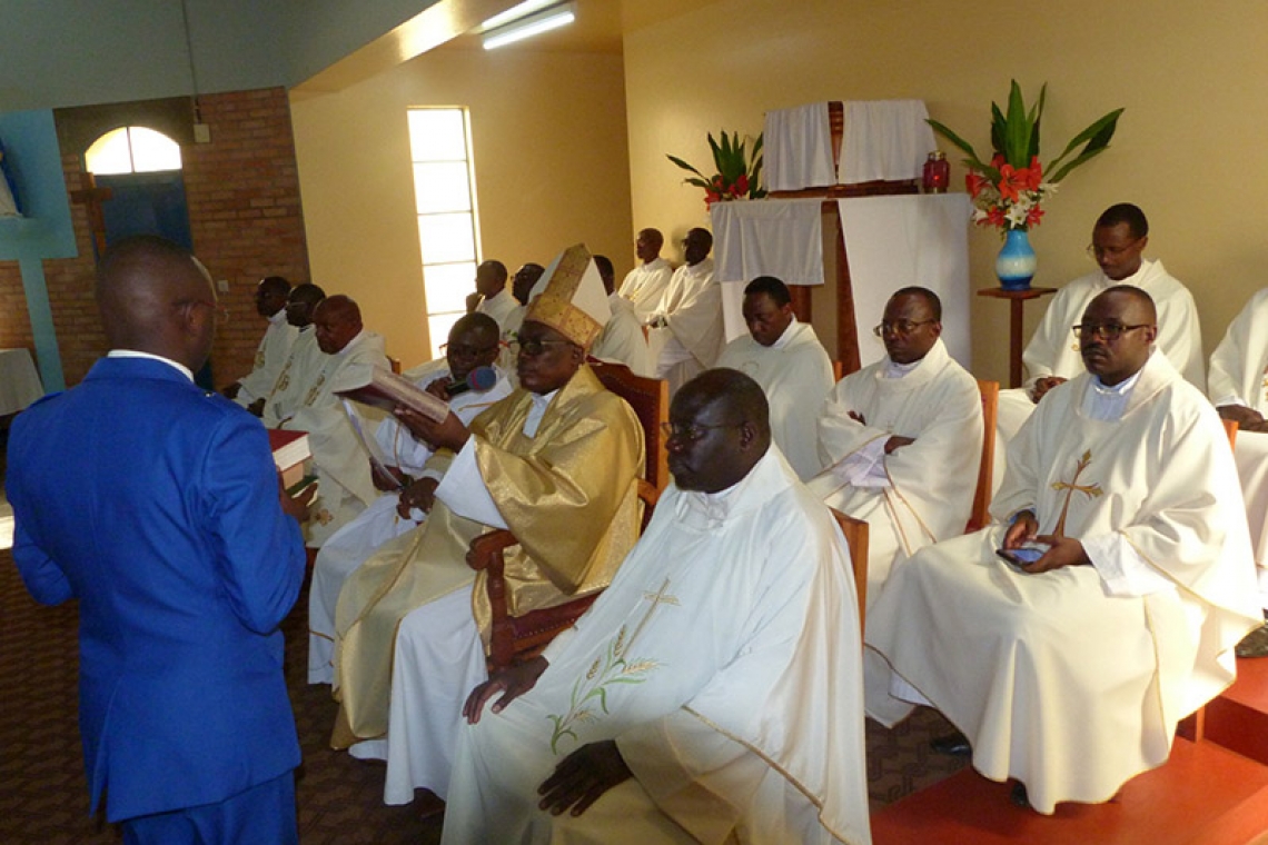 OUVERTURE DE L’ANNEE ACADEMIQUE AU GRAND SEMINAIRE INTERDIOCESAIN SAINT JEAN PAUL II DE GITEGA