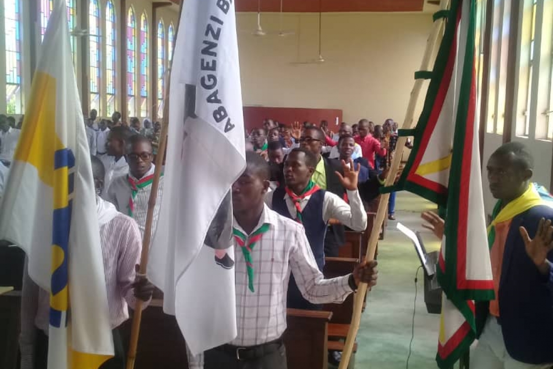 OUVERTURE SOLENNELLE DES ACTIVITES DES MOUVEMENTS D’ACTION CATHOLIQUE ET DES GROUPES DE SPIRITUALITE AU GRAND SEMINAIRE SAINT CURE D’ARS DE BUJUMBURA