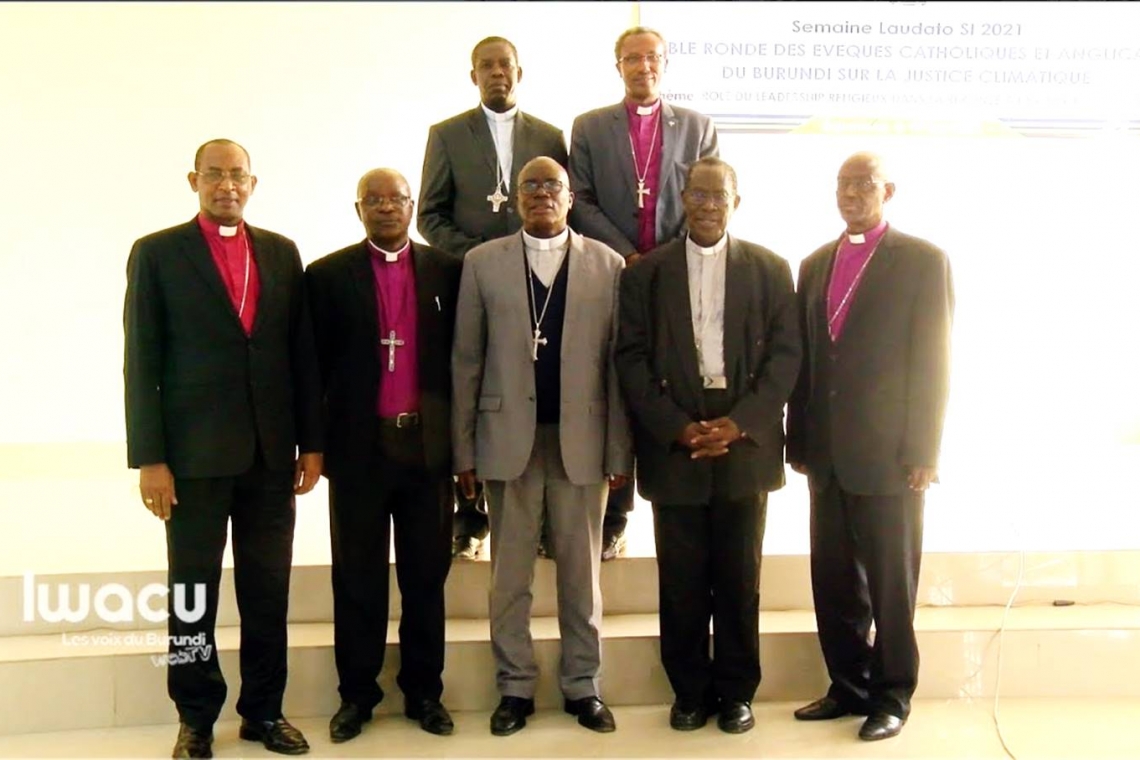 DECLARATION DES ARCHEVEQUES ET ÉVEQUES CATHOLIQUES ET ANGLICANS PRESENTS A LA TABLE RONDE SUR LE ROLE DU LEADERSHIP RELIGIEUX DANS LA REPONSE A LA CRISE CLIMATIQUE AU BURUNDI