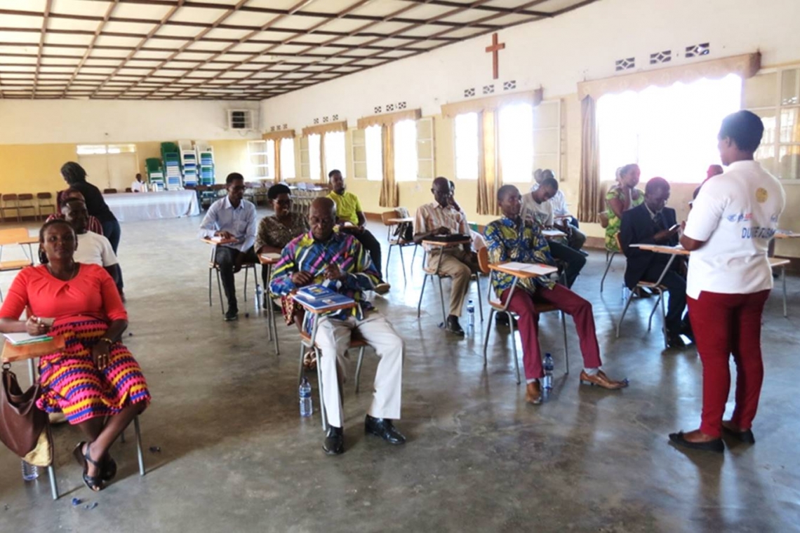 ATELIER DE FORMATION SUR LA COHESION SOCIALE EN FAVEUR DES CHRETIENS REUNIS DANS LES MOUVEMENTS D'ACTION CATHOLIQUE ET DES GROUPES D'APOSTOLAT
