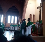 LES ENFANTS DE L’OEUVRE PONTIFICALE DE L’ENFANCE MISSIONNAIRE DE LA PAROISSE BUBANZA EN VISITE EN PAROISSE MUSIGATI