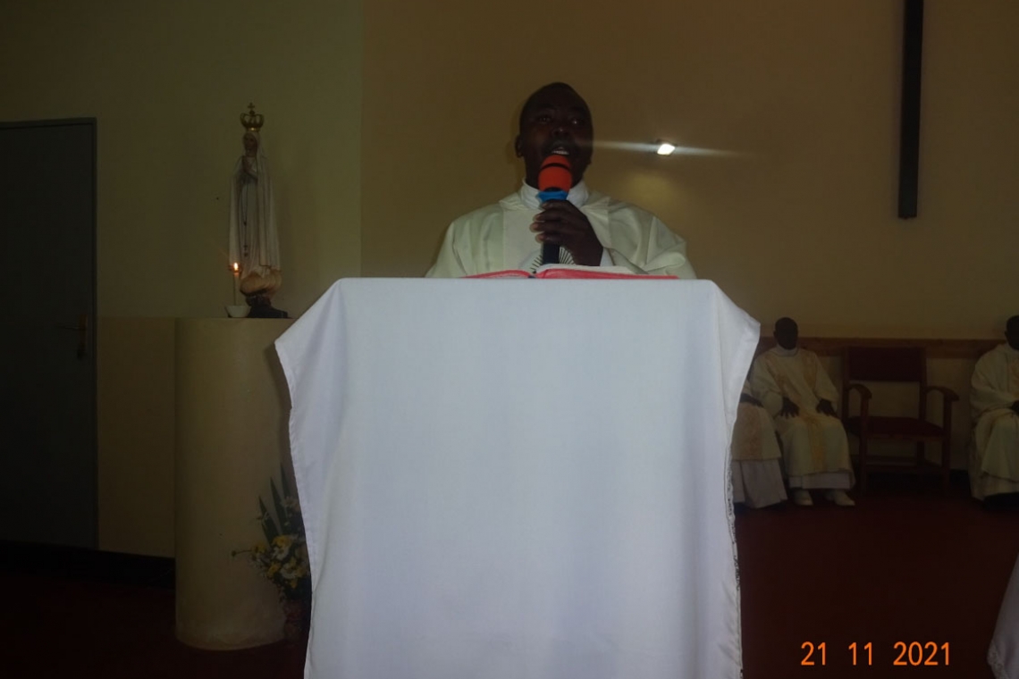 CELEBRATION DE LA SOLENNITE DU CHRIST ROI DE L’UNIVERS AU GRAND SEMINAIRE CHARLES LWANGA DE KIRYAMA