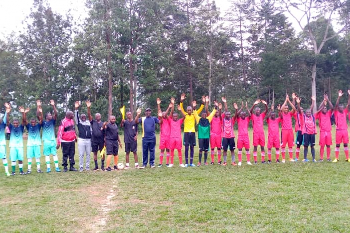 VISITE SPORTIVE DU GRAND SÉMINAIRE DE BUJUMBURA AU GRAND SÉMINAIRE DE BURASIRA