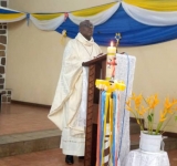 VISITE DE S.E. MGR BONAVENTURE NAHIMANA, NOUVEL ARCHEVÊQUE DE GITEGA AU GRAND SEMINAIRE DE BUJUMBURA