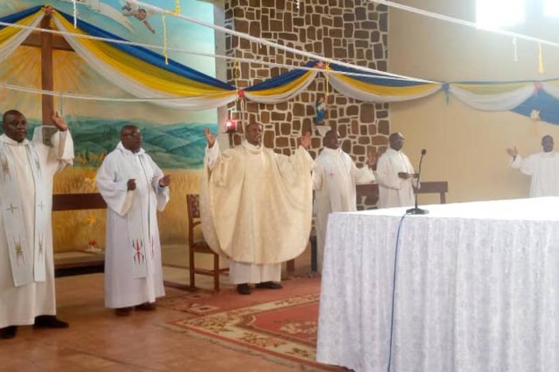 JUBILE D'OR DE L’OEUVRE SAINT JEAN DE DIEU AU GRAND SEMINAIRE SAINT CURE D'ARS DE BUJUMBURA
