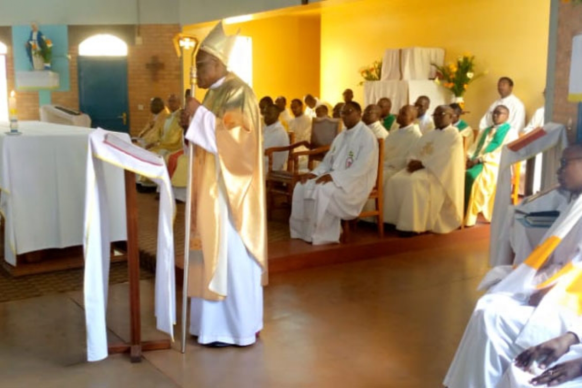 OUVERTURE DE L’ANNEE ACADEMIQUE AU GRAND SEMINAIRE SAINT JEAN PAUL II DE GITEGA