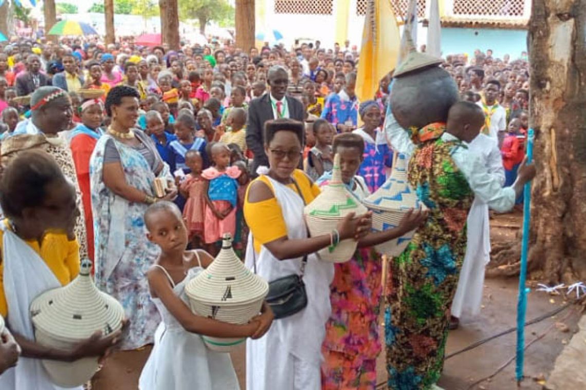 CELEBRATION DE LA SOLENNITE DU CHRIST-ROI DE L’UNIVERS  DANS LA PAROISSE CIBITOKE