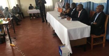 CONFERENCE DE LA COMMISSION VERITE ET RECONCILIATION (CVR) AU GRAND SEMINAIRE DE KIRYAMA