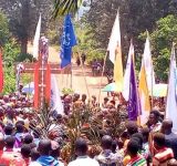 LA CROIX DES JEUNES EN PAROISSE GISURU DU DIOCESE DE RUYIGI