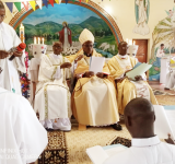 L’EMISSION DES VŒUX CHEZ L'INSTITUT DES APÔTRES DU BON PASTEUR ET DE LA REINE DU  CENACLE