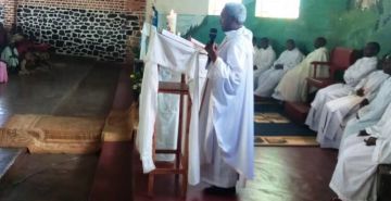 LA SOLENNITE DE L’ASCENSION A ETE BIEN CELEBREE DANS LA PAROISSE DE KAGANZA 