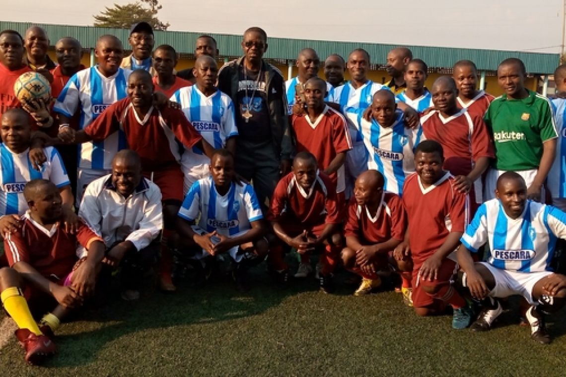 MATCH AMICAL DE FOOTBALL ENTRE LES PRETRES DE BUBANZA ET CEUX DE NGOZI