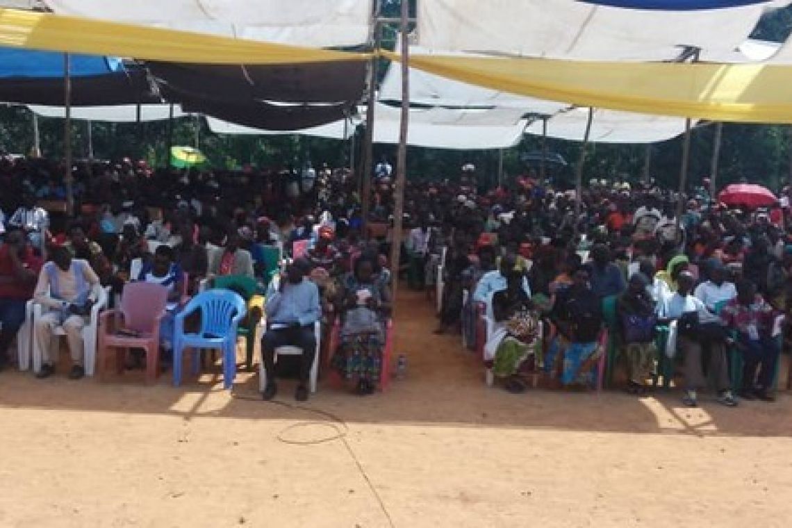 LE RCC A ORGANISE A BUTARA UNE CAMPAGNE DE PRIERE ET D’EVANGELISATION