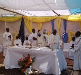 CELEBRATION DE LA MESSE DES PREMICES A LA SUCCURSALE DE GISURU