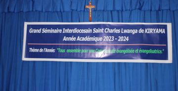 UN SAMEDI HORS DU COMMUN AU GRAND SEMINAIRE SAINT CHARLES LWANGA DE KIRYAMA