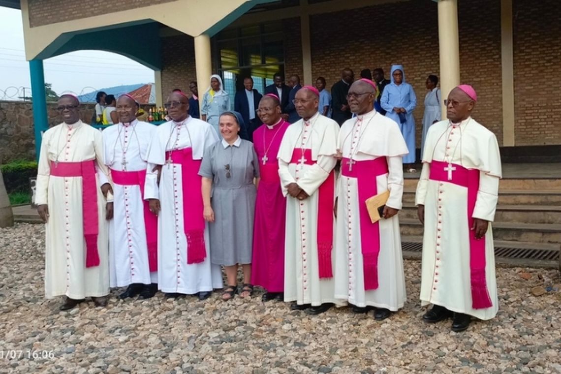 OUVERTURE SOLENNELLE DU JUBILE DE 50 ANS DES ŒUVRES PONTIFICALES MISSIONNAIRES (OPM) AU BURUNDI