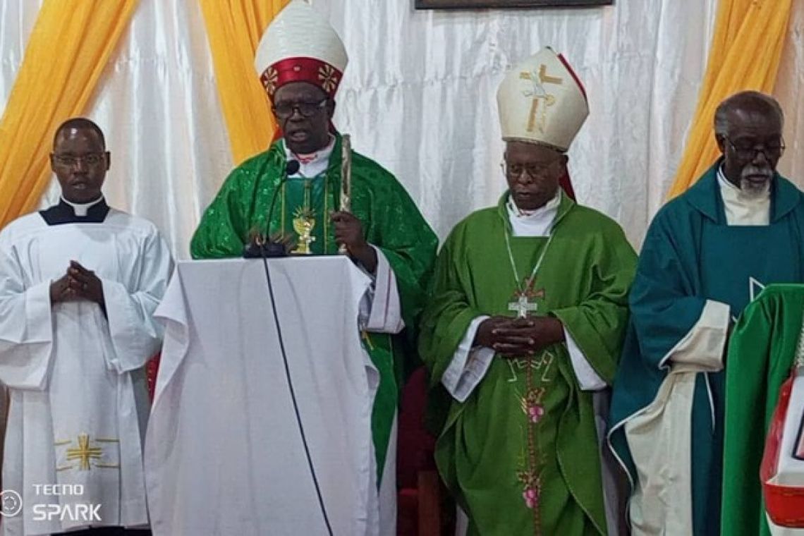 OUVERTURE DU JUBILE D'OR DE L'OEUVRE PONTIFICALE DE L'ENFANCE MISSIONNAIRE A BUBANZA