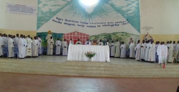 TE DEUM DU NOUVEL AN DANS LE VICARIAT DU BUTUTSI