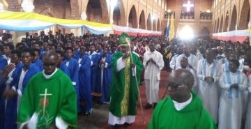 CELEBRATION DE LA JOURNEE DEDIEE AUX MALADES DANS LA PAROISSE RUMEZA