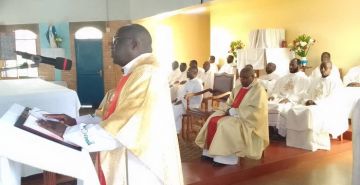 CELEBRATION DE LA FETE DE SAINT JOSEPH, PATRON DU GRAND SEMINAIRE SAINT JEAN PAUL II DE GITEGA.