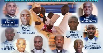 CANDIDATS A L’ORDINATION SACERDOTALE DANS L’ARCHIDIOCESE DE BUJUMBURA