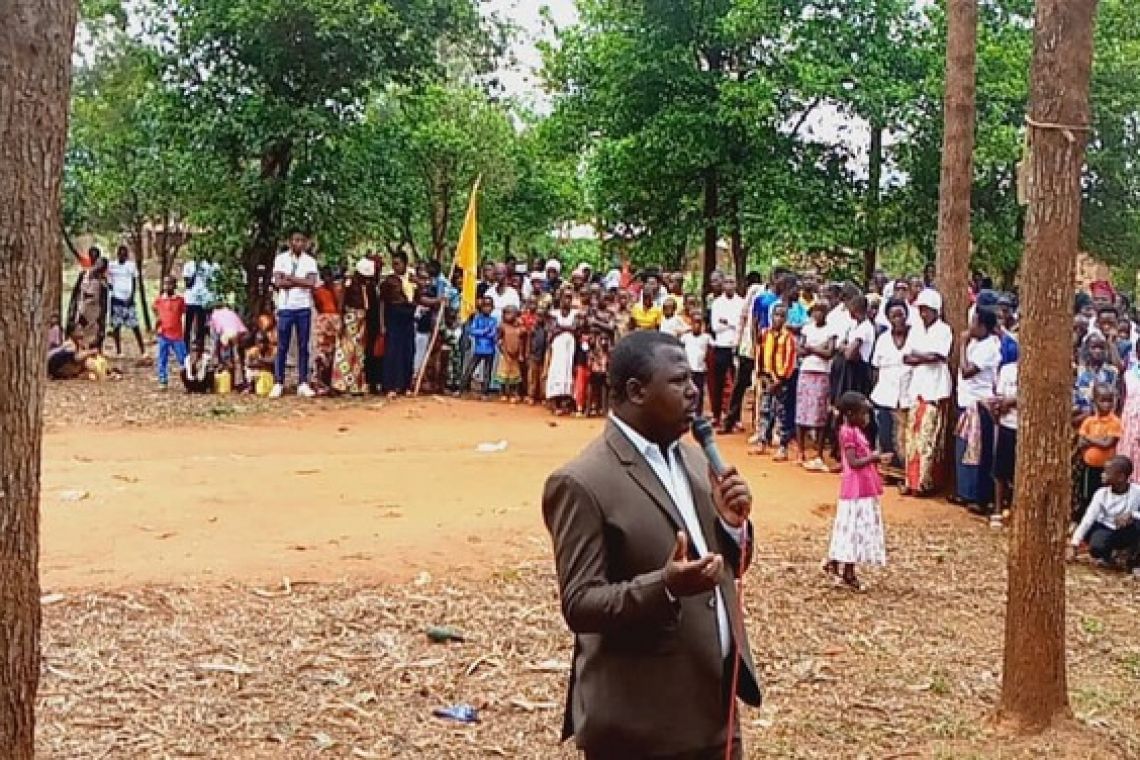 CONCERT MISSIONNAIRE DANS LA PAROISSE REINE DE LA PAIX DE MUNYIKA 