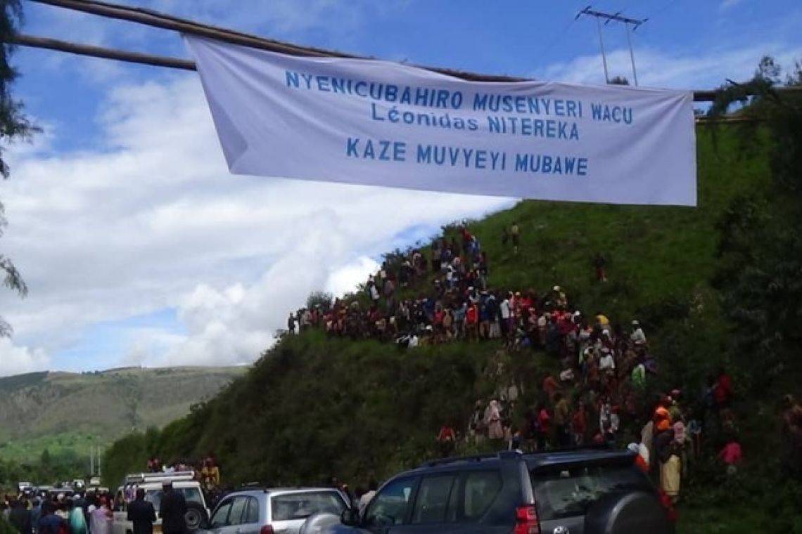 LE NOUEL EVEQUE DE RUTANA A ETE SOLENNELLEMENT BIEN ACCUEILLI PAR LES FIDELES
