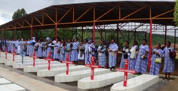 DES PELERINS TANZANIENS AU SANCTURAIRE DES MARTYRS DE LA FRATERNITE DE BUTA