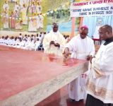 SANCTIFICATION DES PRETRES ET BENEDICTION DE L'EGLISE CATHEDRALE DE RUYIGI