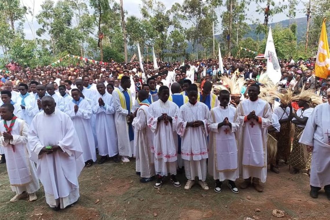 RUSAMAZA: PLUSIEURS CELEBRATIONS AU SERVICE DE LA FOI