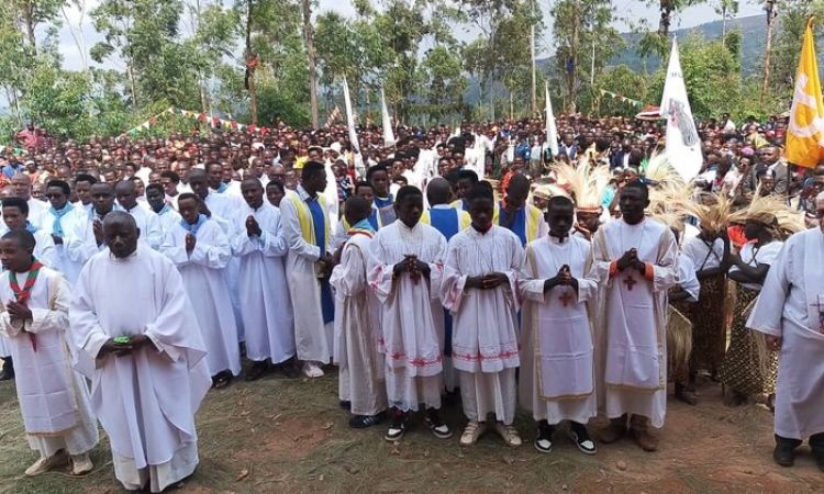 RUSAMAZA: PLUSIEURS CELEBRATIONS AU SERVICE DE LA FOI