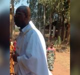 GISHUBI: UN DE SES FILS  DANS L’ACTION DE GRACE DU JUBILE