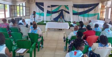 LES MEMBRES DU MOUVEMENT EUCHARISTIQUE DE BUJUMBURA EN ATELIER