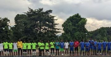 UN MATCH AMICAL AU GRAND SÉMINAIRE DE BUJUMBURA