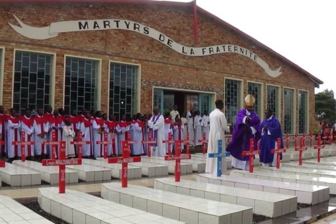 OUVERTURE DU PÈLERINAGE DE QUARANTE JOURS EN HOMMAGE DES QUARANTE MARTYRS DE LA FRATERNITÉ DE BUTA