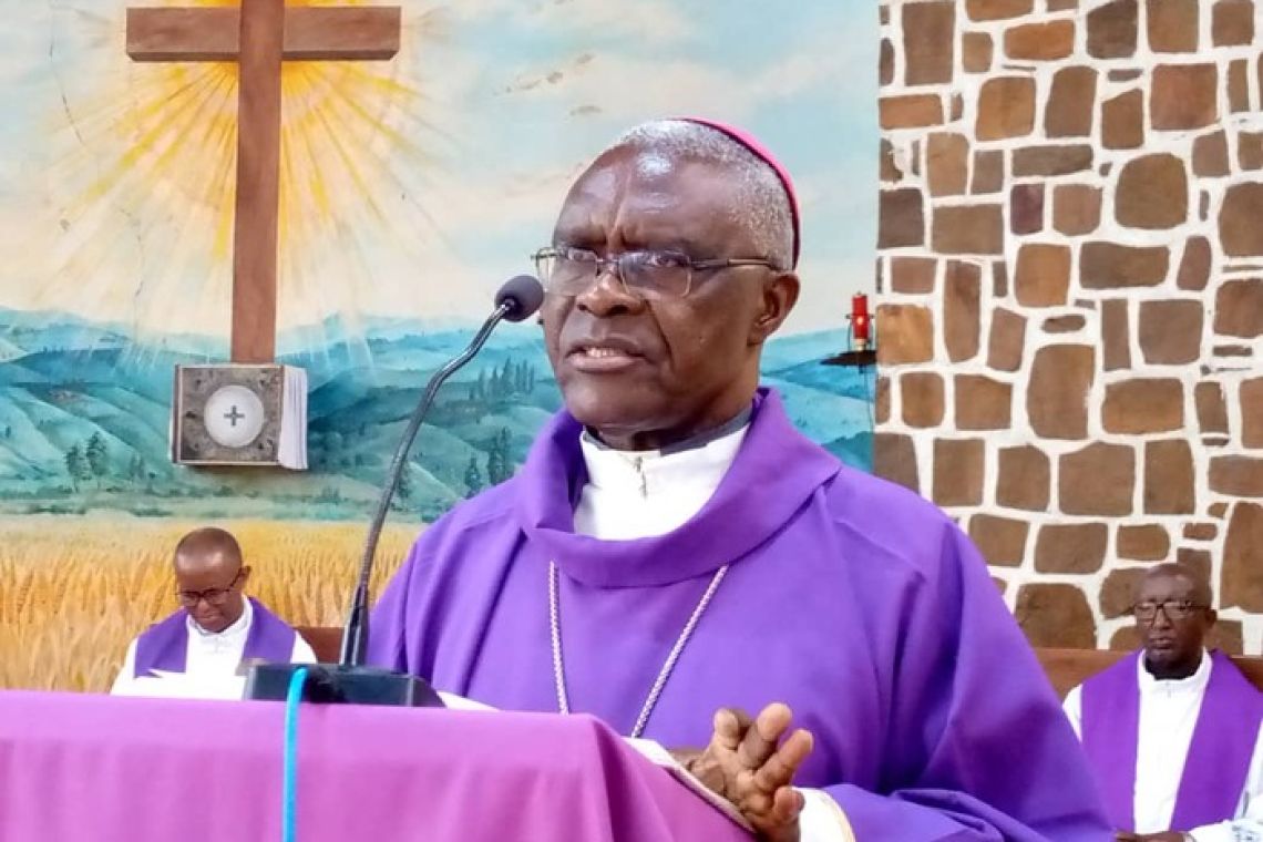 BUJUMBURA : LA VISITE PASTORALE DE L'ÉVÊQUE DE MUYINGA  AUPRES DE SES SEMINARISTES