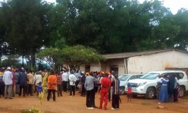 VISITE PASTORALE DE L'ÉVÊQUE DU DIOCÈSE RUTANA DANS LA SUCCURSALE DE MUHAMA.
